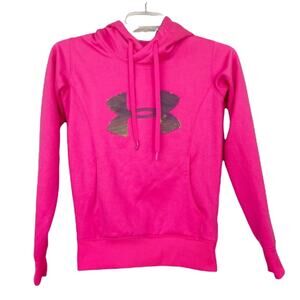 Under Armour Hot Pink Storm Fleece Hoodie Sz XS